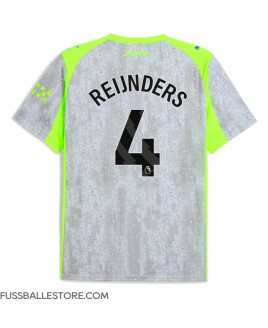 Günstige Manchester City Tijjani Reijnders #4 3rd trikot 2025-26 Kurzarm